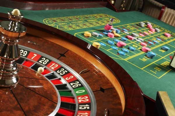 Live roulette dealer studio with multiple camera angles